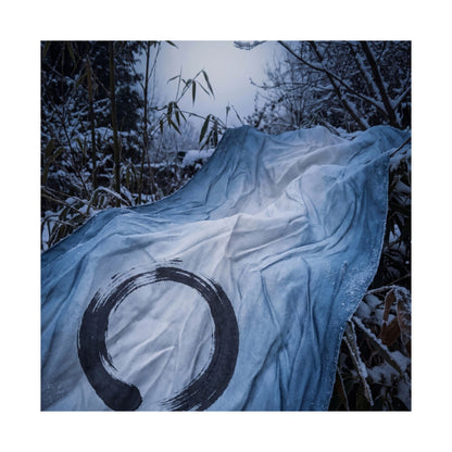 Silk Drape Winter Wall Art Print | Zen Serene Design