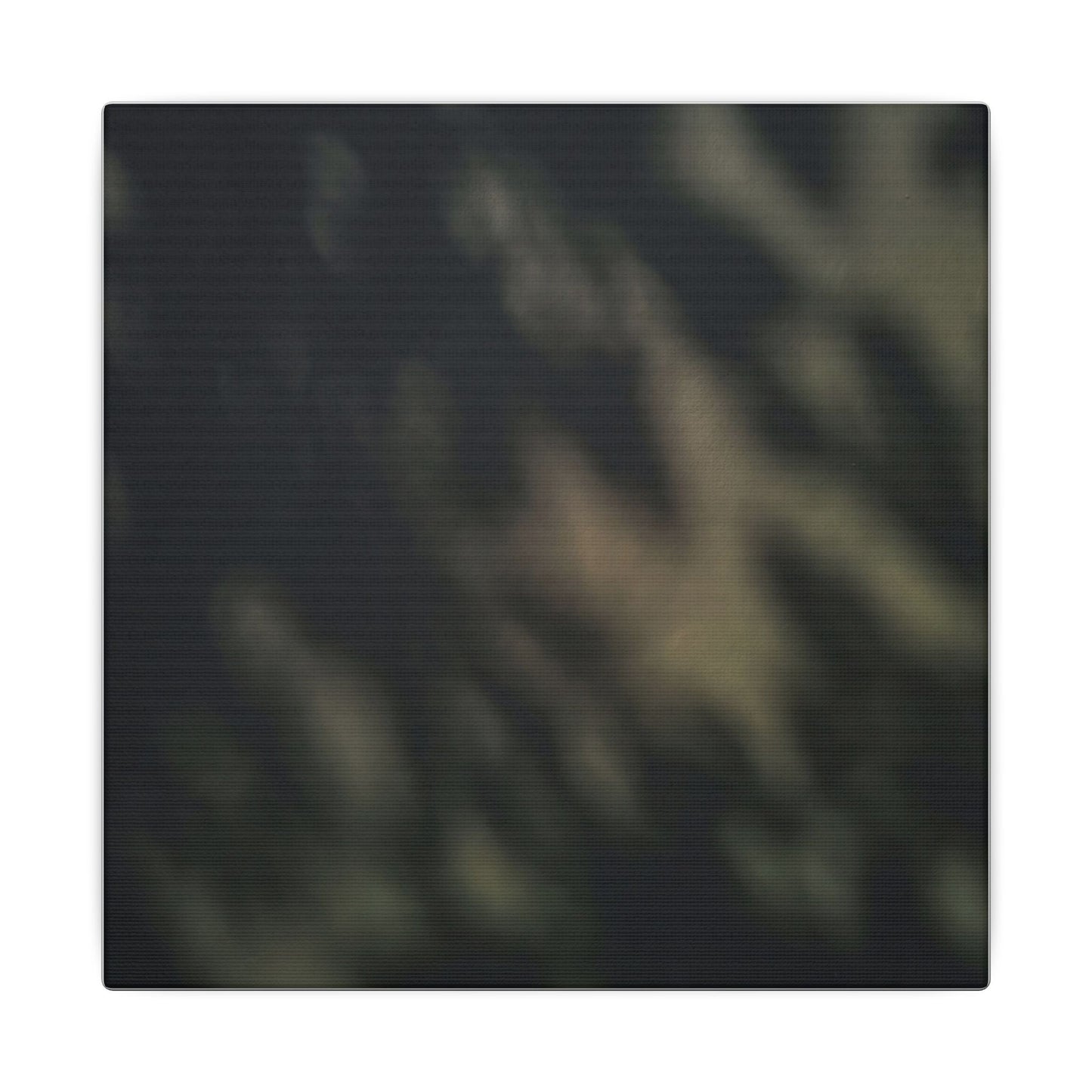 Dappled Shadow Play Canvas Art - Dark Japandi Ma