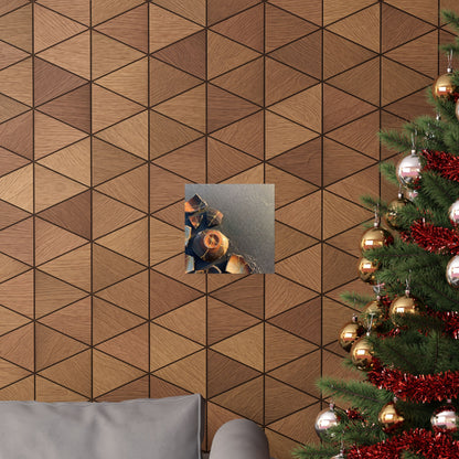 Winter Broken Pottery Gold Repair Wall Art Print | Artful Decor