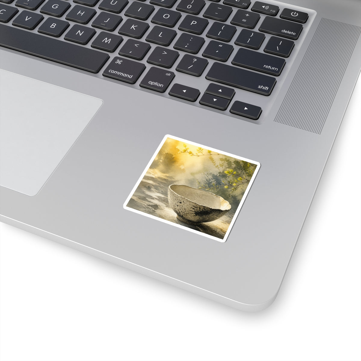 Golden Hour Ceramic Bowl Sticker - Japandi Ma
