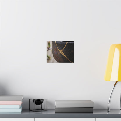 Dawn Tea Ceremony Canvas Art - Kintsugi Mono No Aware