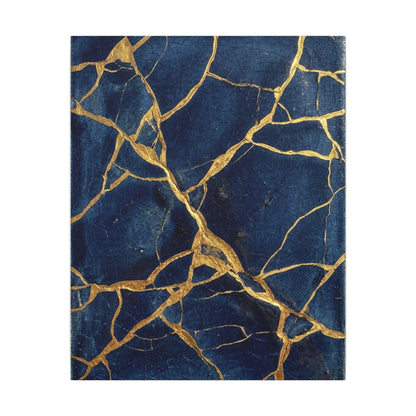 Kintsugi Crackle Canvas Art