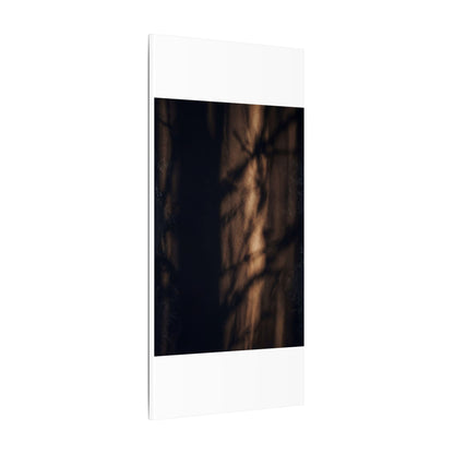 Winter Shadow Play Moody Minimal Canvas Art | Luxurious Decor
