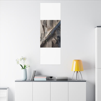 Paper Fold Canvas Art | Spring Japandi Japanese Pattern Art