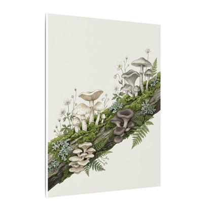 Dried Flowers Spring Canvas Art | Japandi Neutral Design