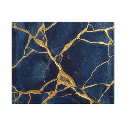 Kintsugi Crackle Canvas Art