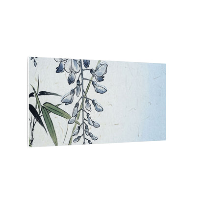 Zen Wisteria in Moonlight | Ukiyo E Inspired Canvas Art