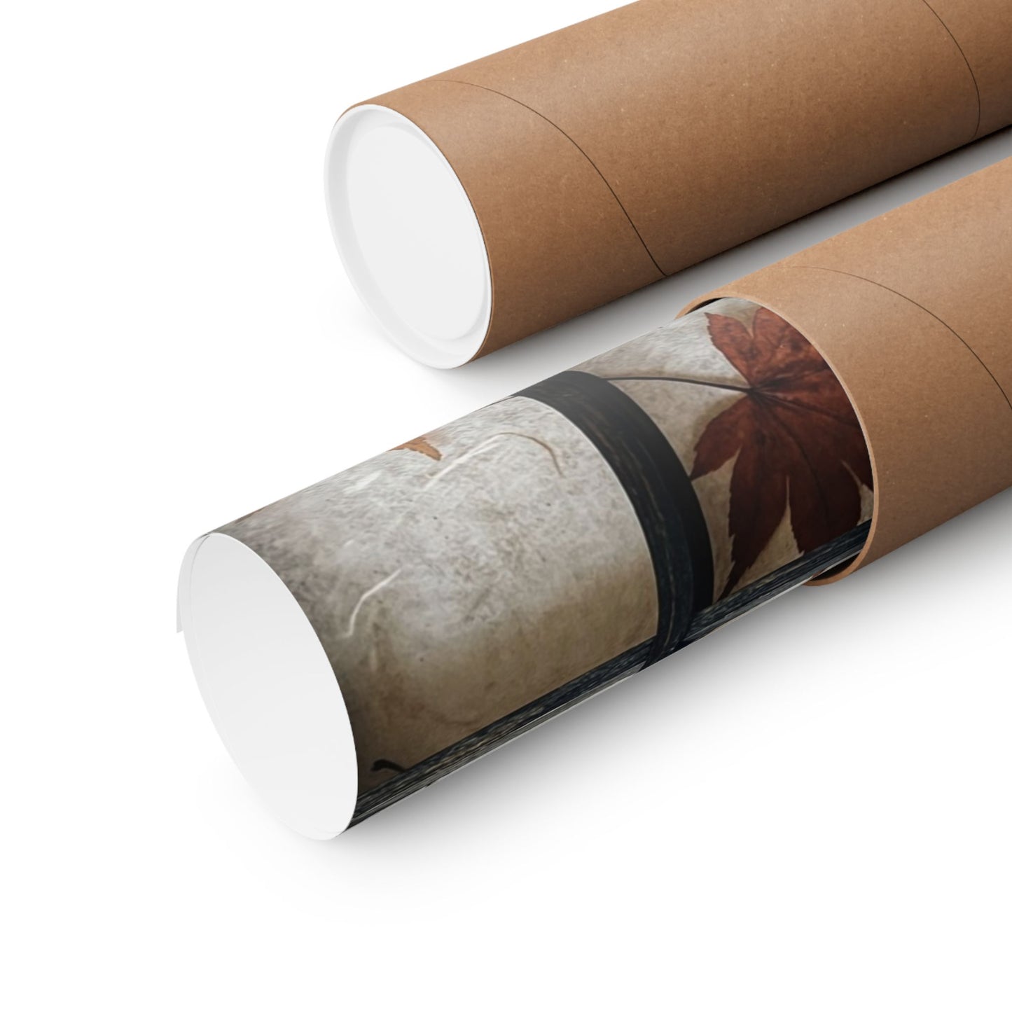 Shoji Screen Texture Wall Art Print | Elegant Japandi Art