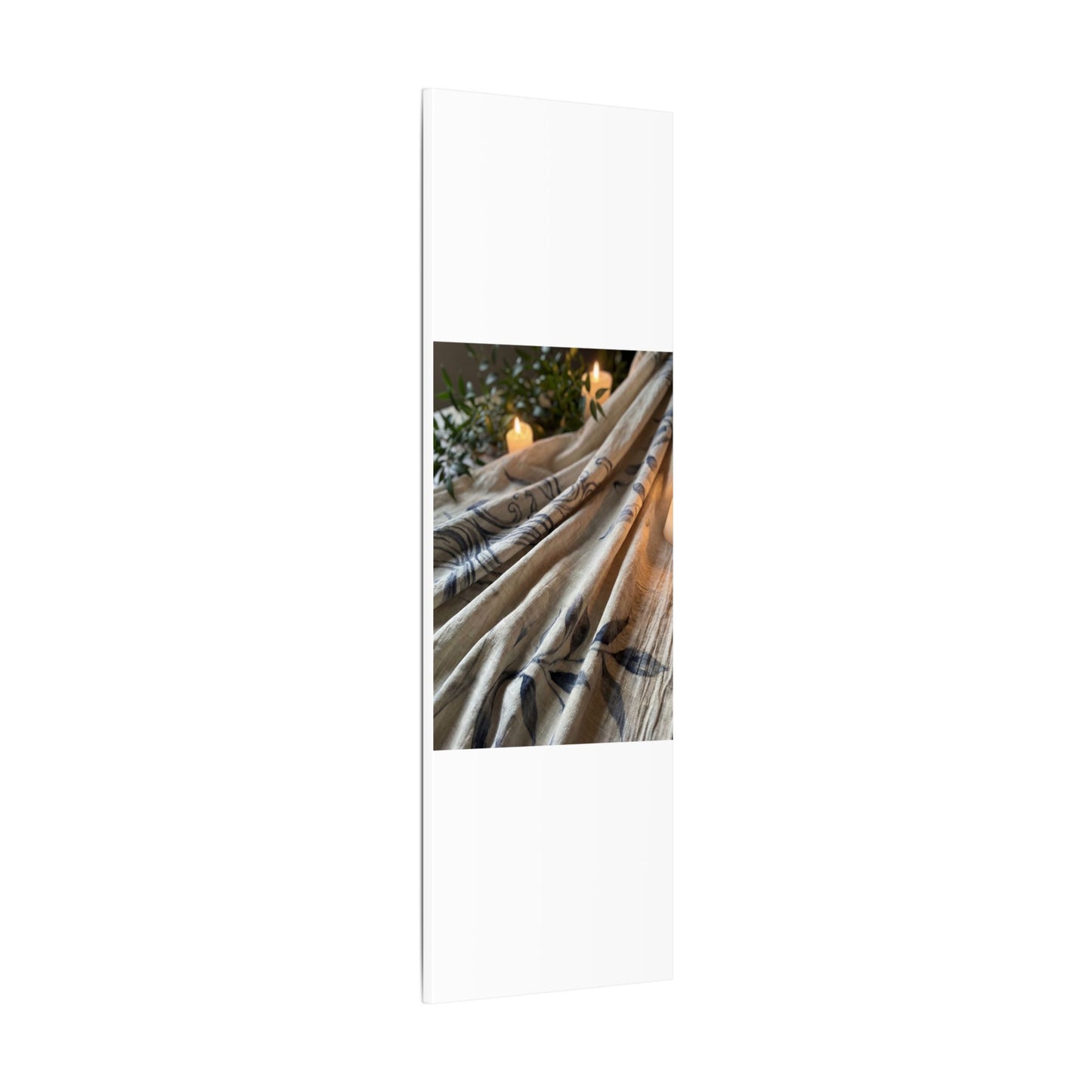 Fukinsei Silk Drape Canvas Art - Japandi Japanese Pattern