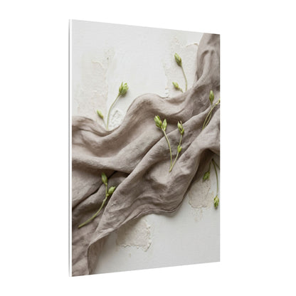Overcast Silk Drape Canvas Art - Japandi Ma