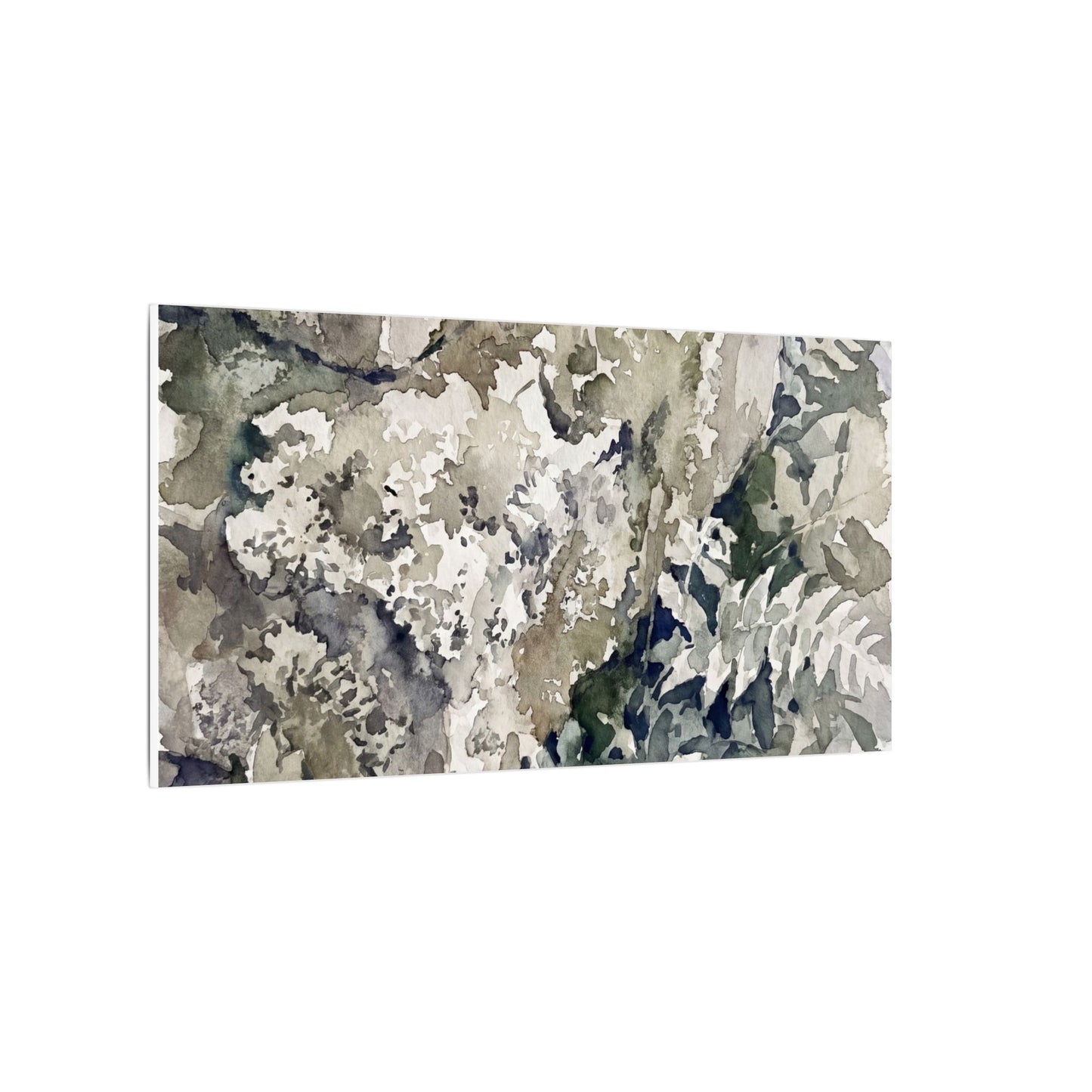 Stone Lantern Watercolor Canvas Art | Elegant Japandi Art
