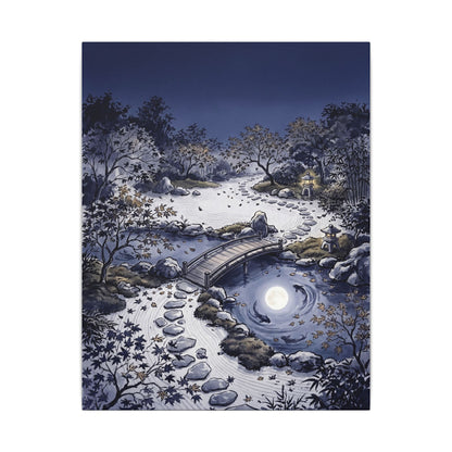 Torii Gate Enso Canvas Art | Contemplative Zen Art