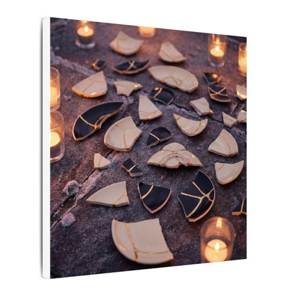 Winter Broken Pottery Broken Beauty Canvas Art | Beautiful Decor