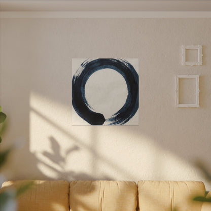 Balanced Meditation Zen Enso Canvas Art