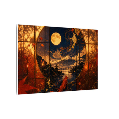 Beautiful Shoji Screen Canvas Art - Gold Vein Kintsugi