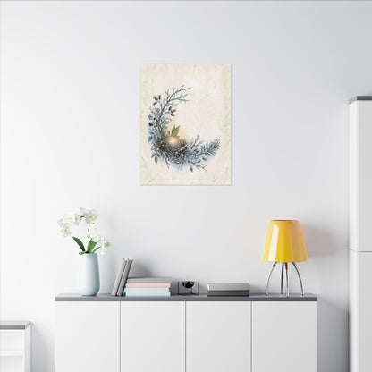 Winter Shoji Screen Forest Whimsy Canvas Art | Enchanting Decor