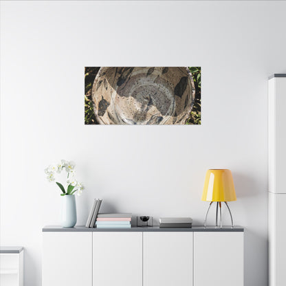 Elegant Ceramic Bowl Canvas Art - Japanese Pattern Japandi