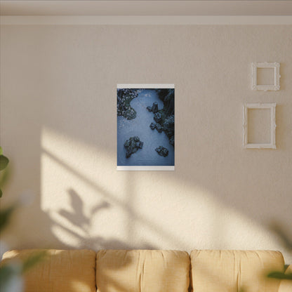 Contemplative Cherry Blossom Canvas Art - Karesansui Zen