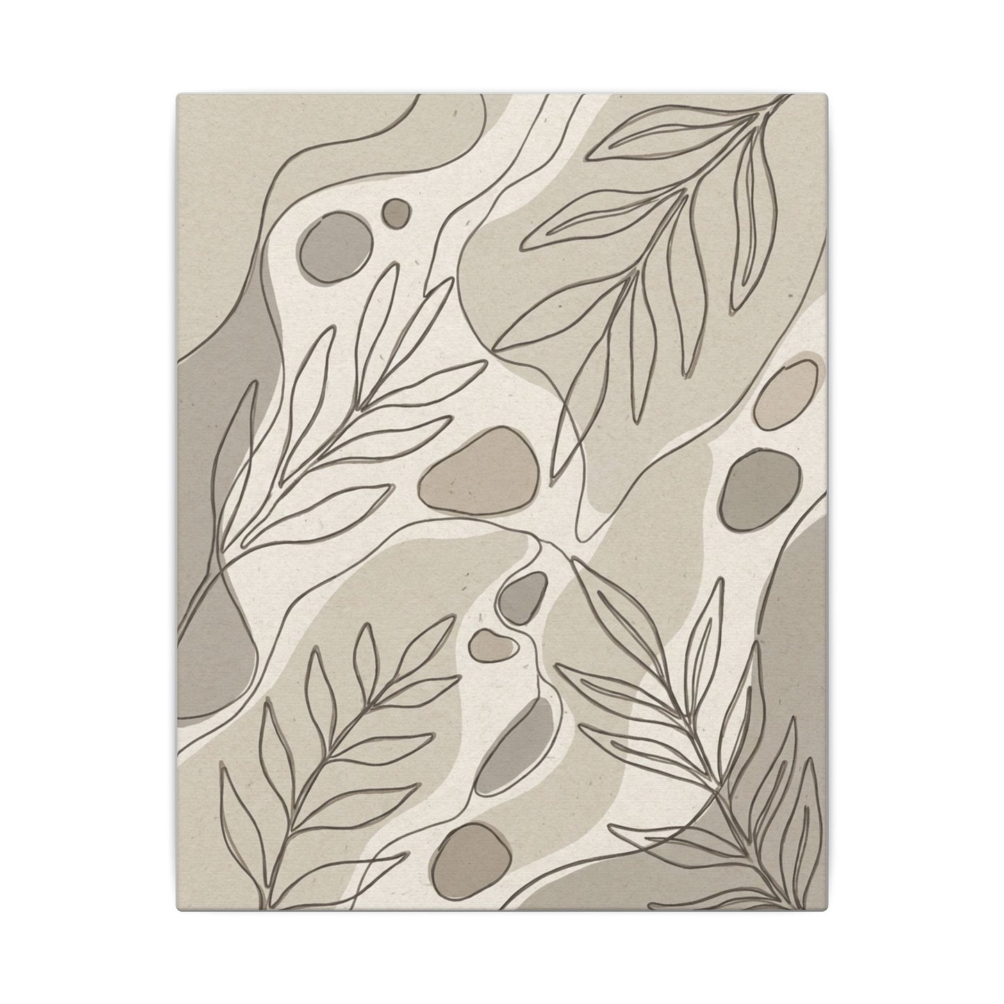 Japandi Minimal Line Canvas Art