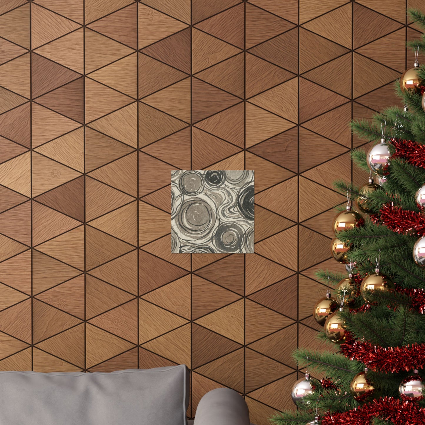 Wabi-sabi Pattern Japandi Japanese Pattern Wall Art Print