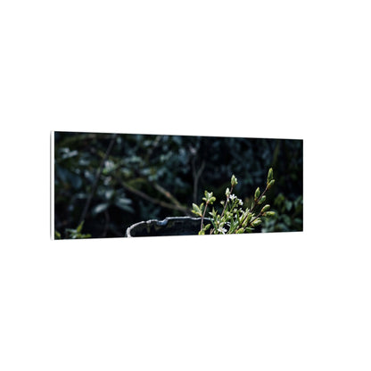 Dappled Ceramic Bowl Canvas Art - Dark Japandi Datsuzoku