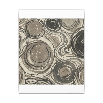 Wabi-sabi Pattern Japandi Japanese Pattern Canvas Art