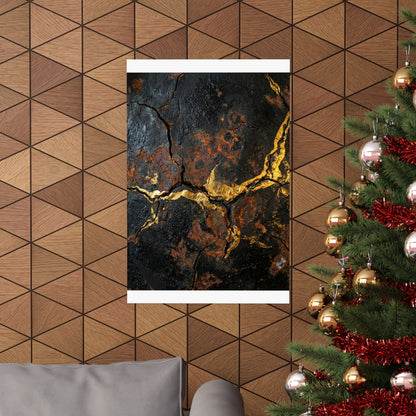 Kintsugi Broken Beauty Wall Art Print