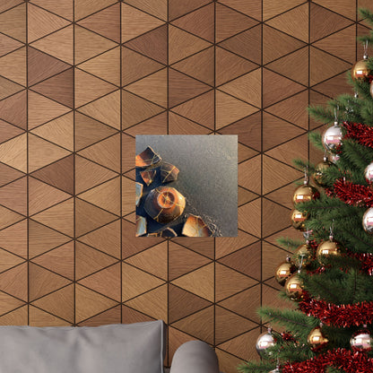 Winter Broken Pottery Gold Repair Wall Art Print | Artful Decor