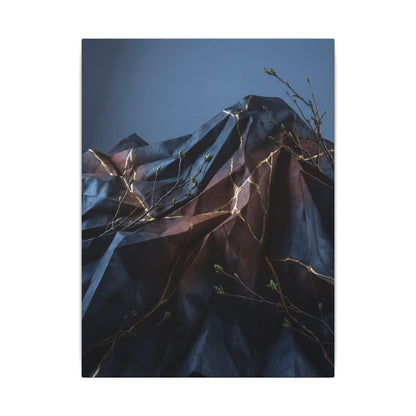 Paper Fold Broken Beauty Canvas Art | Philosophical Kintsugi Art