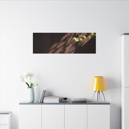 Rust Patina Moody Minimal Canvas Art | Sophisticated Dark Japandi Art