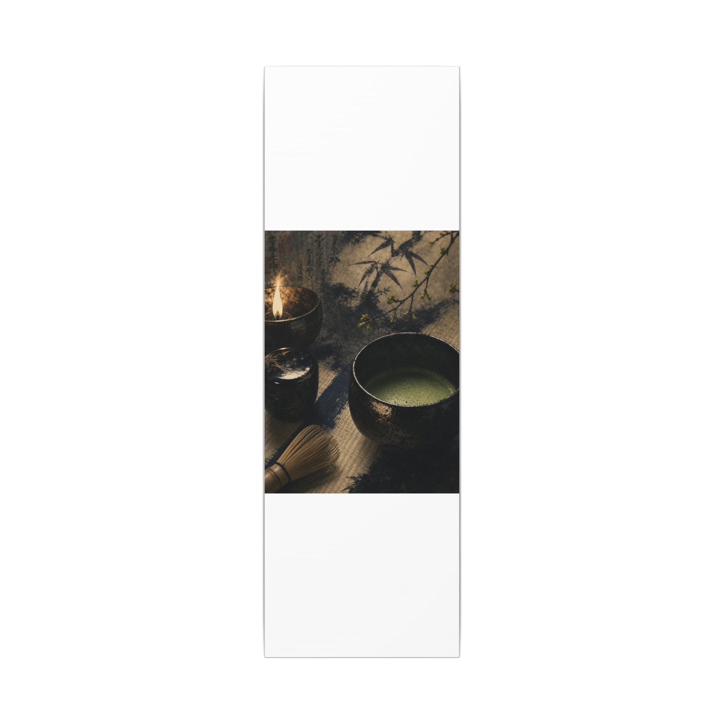 Ma Tea Ceremony Canvas Art - Zen Sumi E