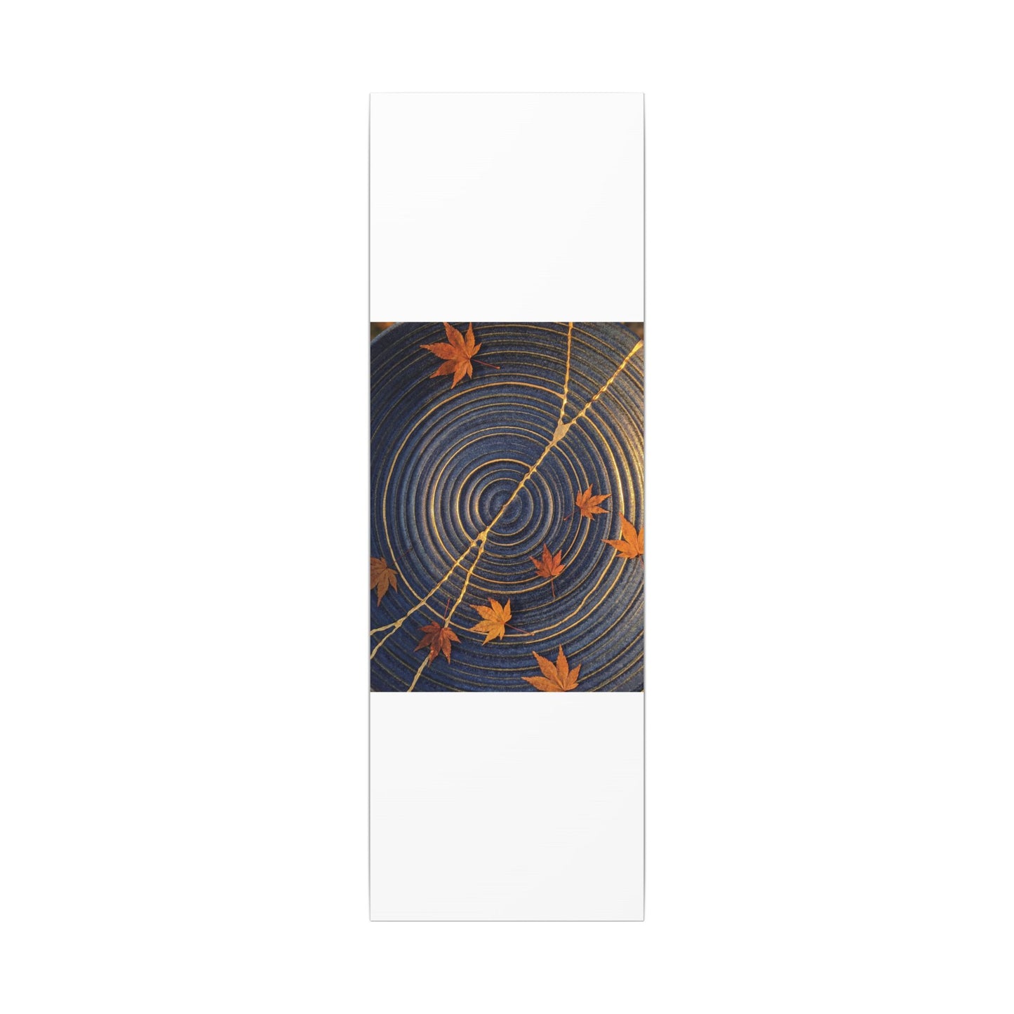 Water Ripple Gold Repair Canvas Art | Healing Kintsugi Art