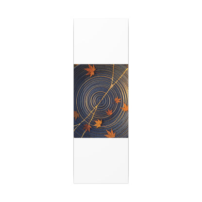 Water Ripple Gold Repair Canvas Art | Healing Kintsugi Art