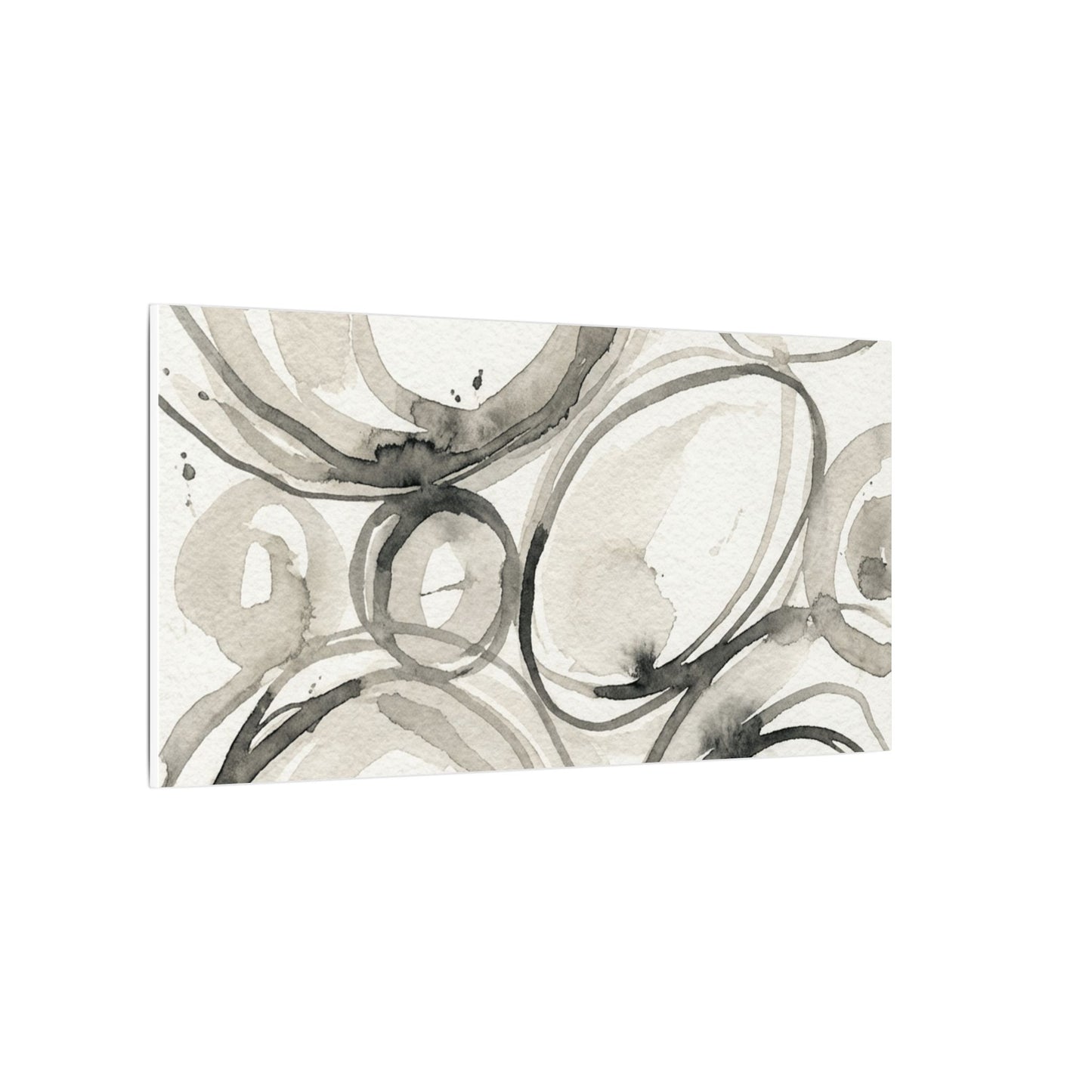 Handcrafted Feel Japandi Watercolor Canvas Art