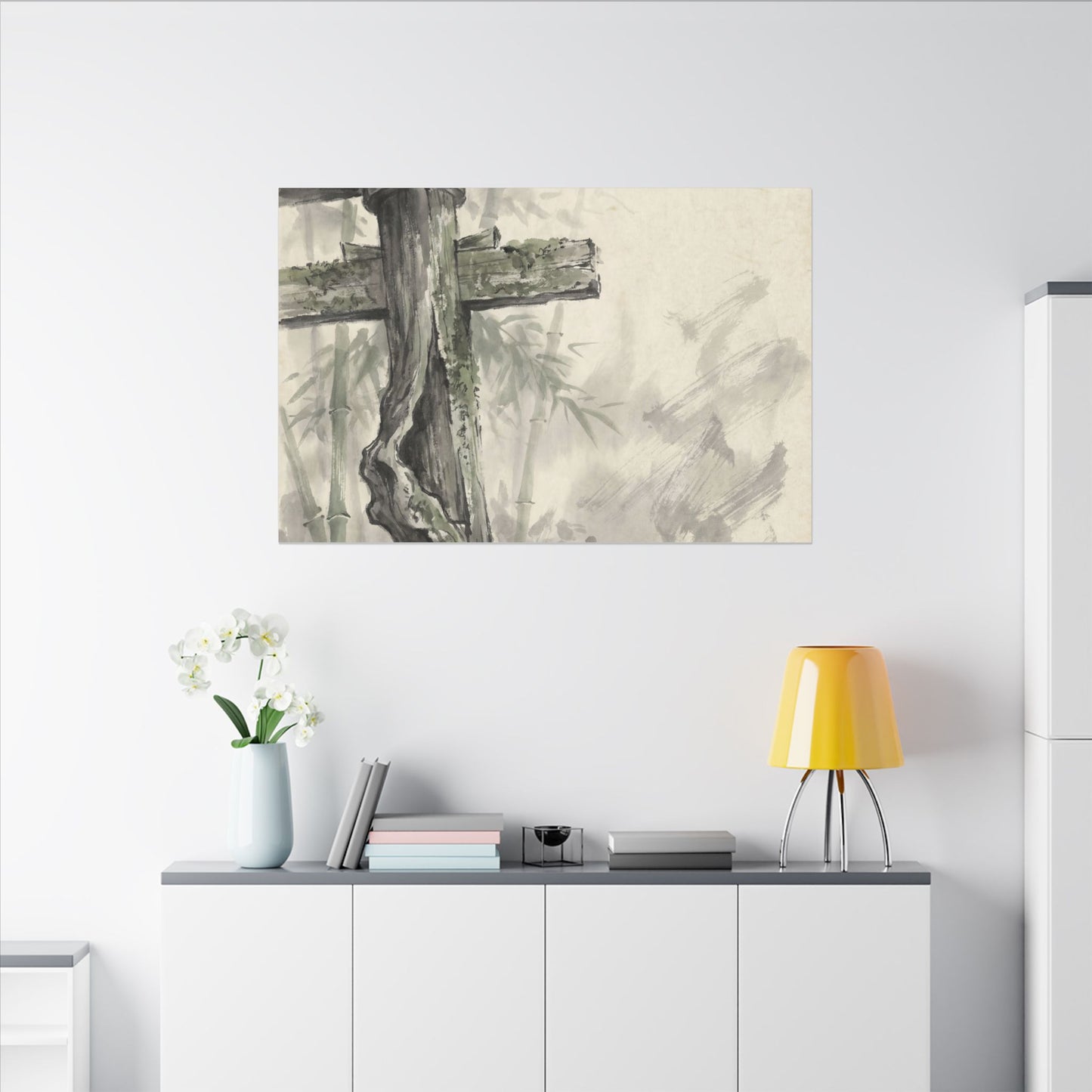 Torii Gate Summer Canvas Art | Zen Tranquil Design