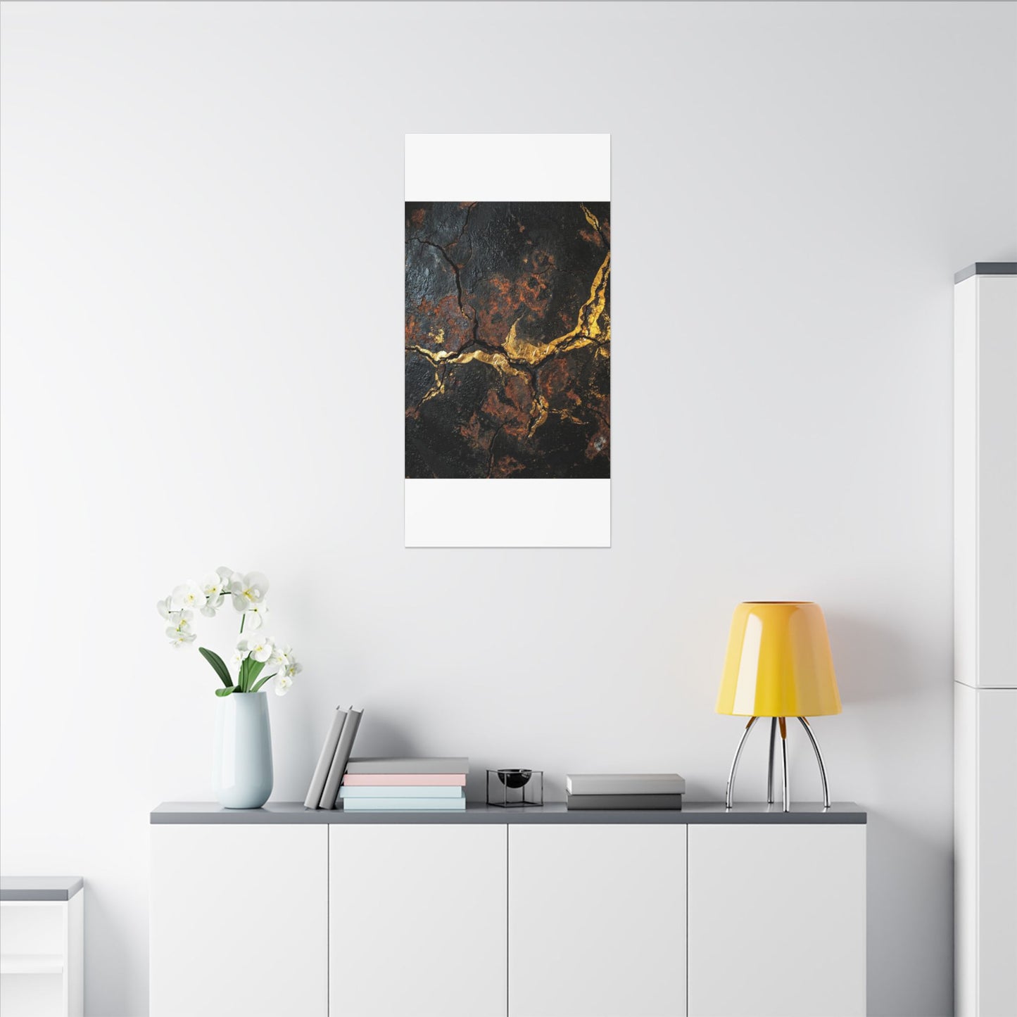 Kintsugi Broken Beauty Canvas Art
