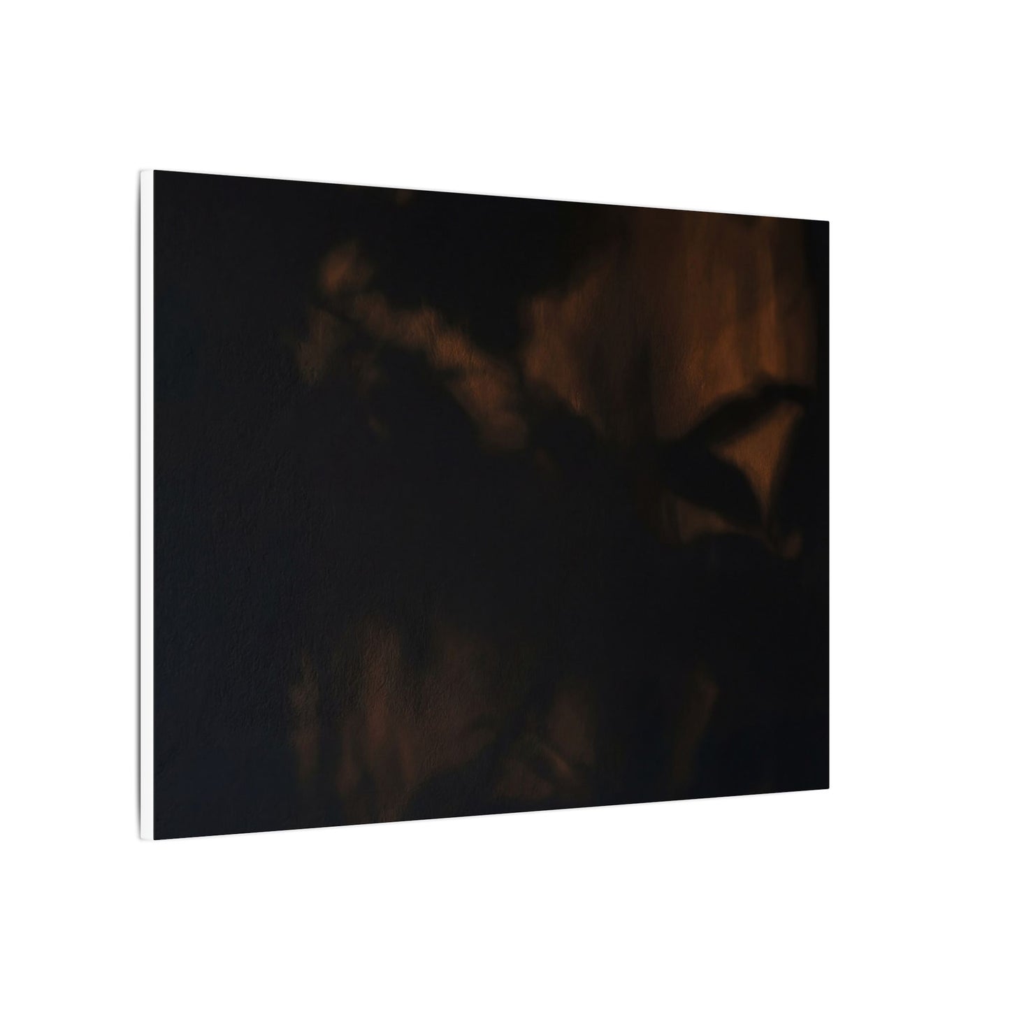Shadow Play Summer Canvas Art | Dark Japandi Sophisticated Design