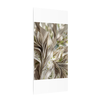 Fukinsei Paper Fold Canvas Art - Japandi Watercolor