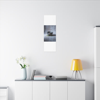 Ceramic Bowl Spring Canvas Art | Japandi Warm Design