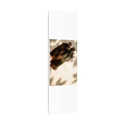 Ink Brushstroke Canvas Art | Summer Dark Japandi Moody Minimal Art
