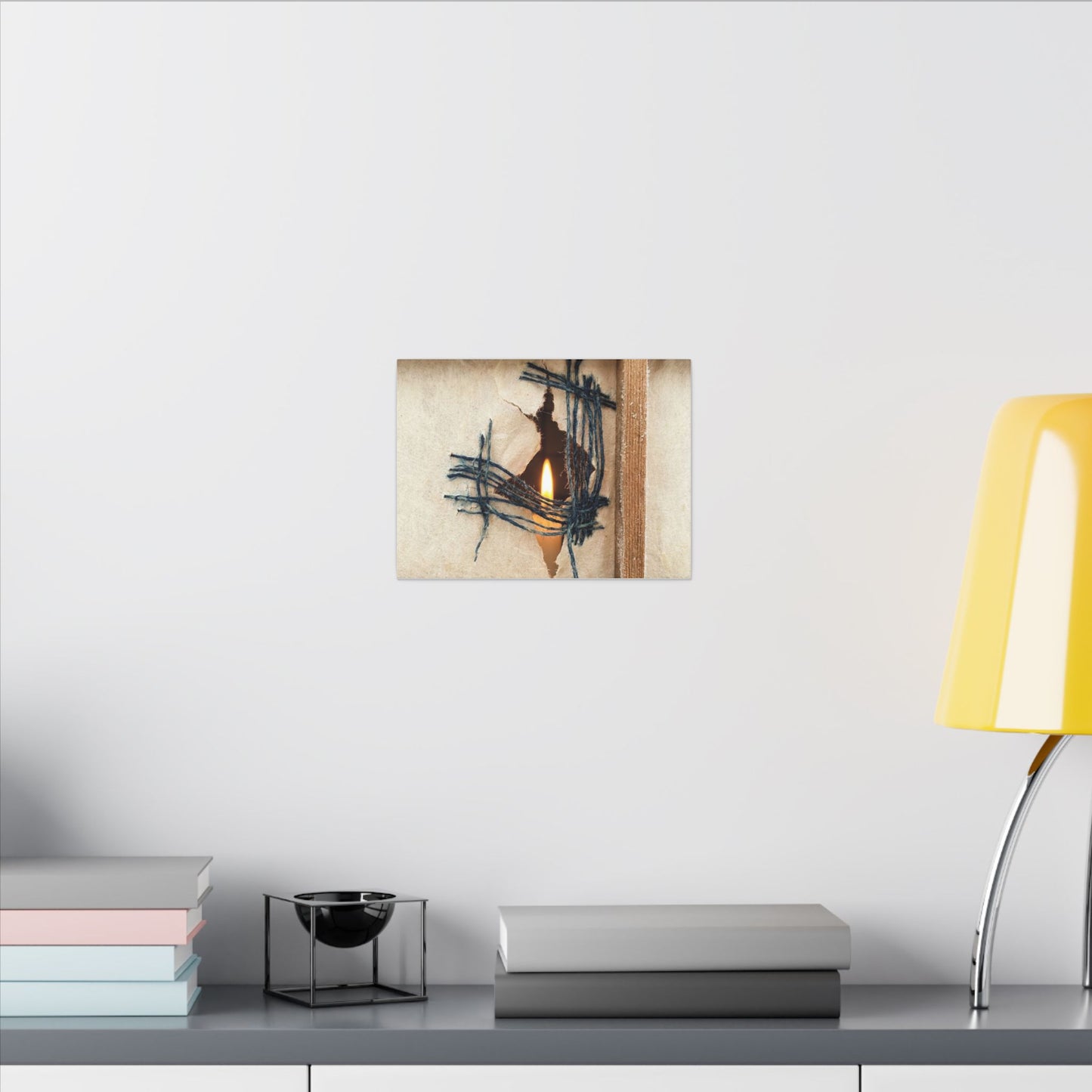 Winter Shoji Screen Broken Beauty Canvas Art | Resilient Decor