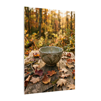Elegant Ceramic Bowl Canvas Art - Japanese Pattern Japandi