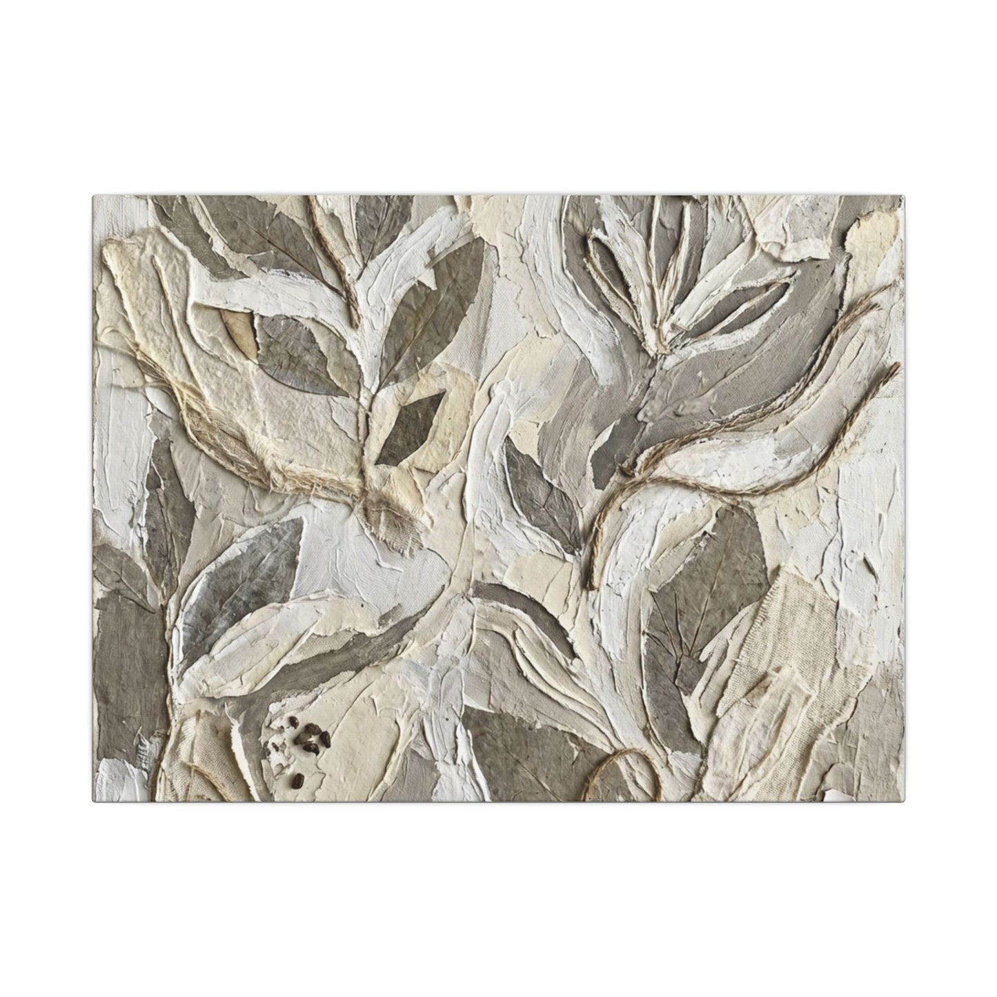 Japandi Textured Canvas Art Art Print