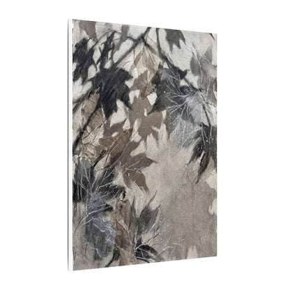 Shadow Play Texture Canvas Art | Cozy Japandi Art