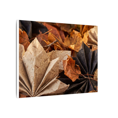 Paper Fold Texture Canvas Art | Elegant Japandi Art