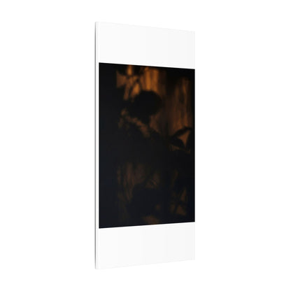 Shadow Play Summer Canvas Art | Dark Japandi Sophisticated Design