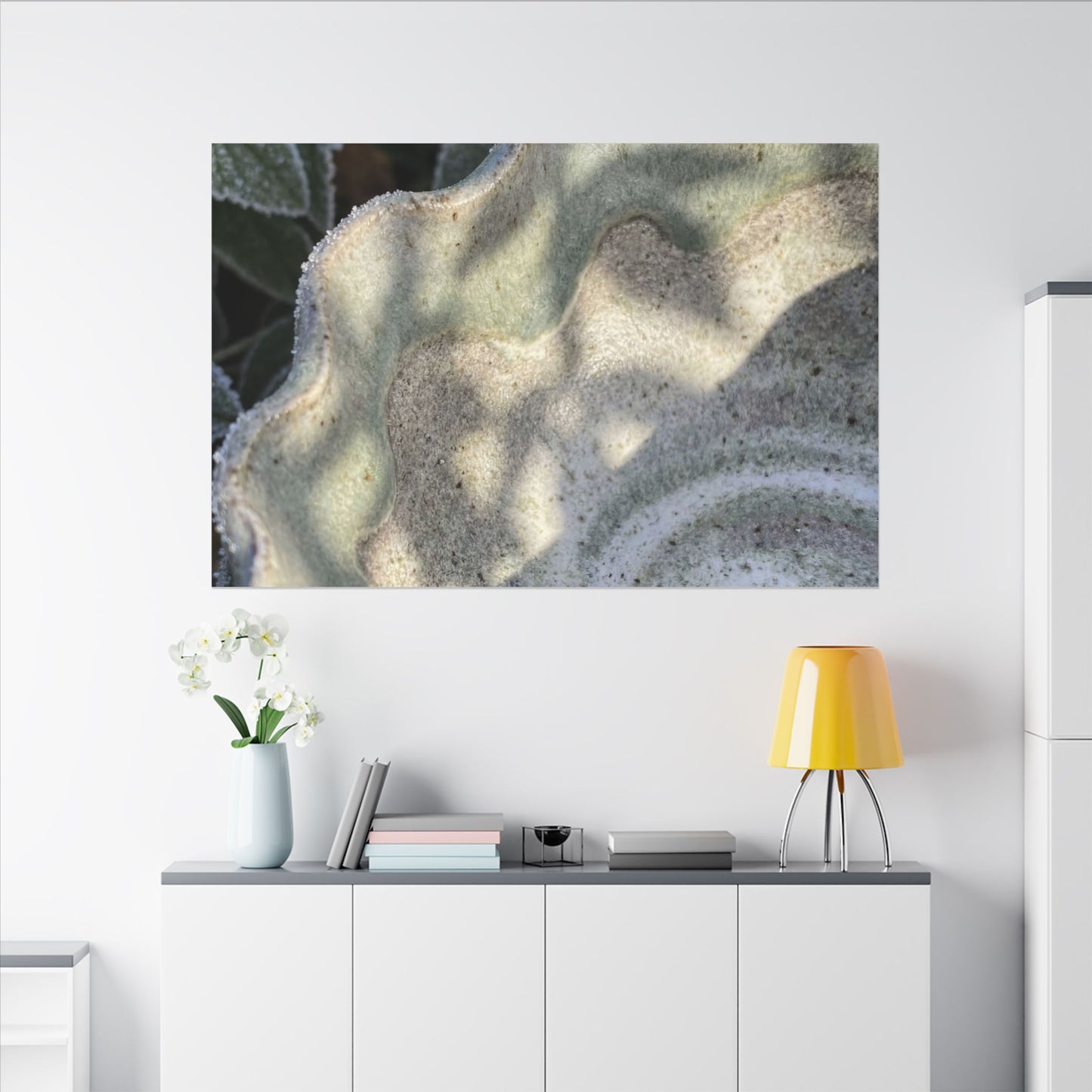 Dappled Ceramic Bowl Canvas Art - Japandi Seijaku
