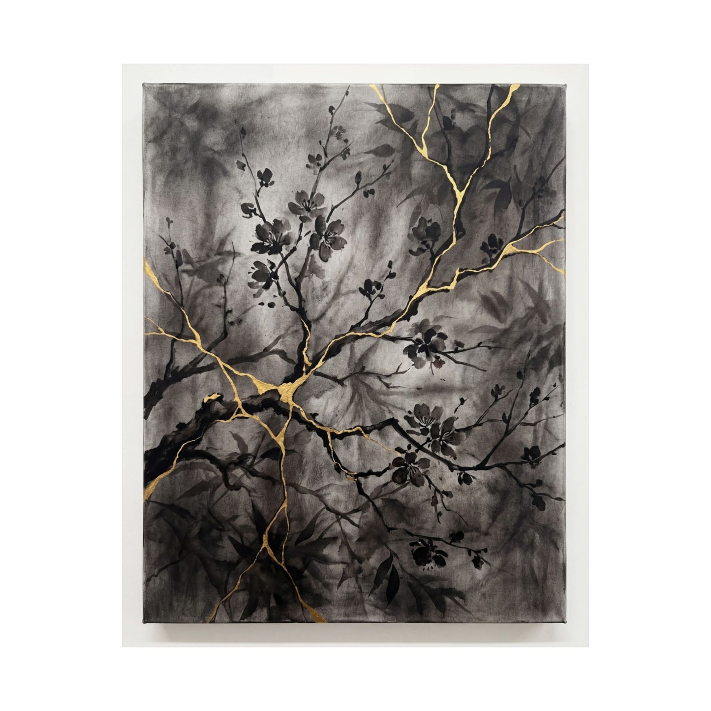 Cherry Blossom Summer Wall Art Print | Kintsugi Beautiful Design