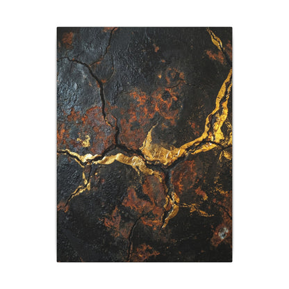 Kintsugi Broken Beauty Canvas Art