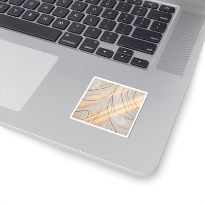 Golden Hour Shoji Screen Sticker - Japandi Kanso